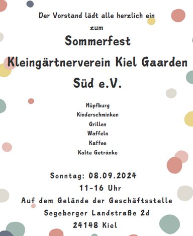 2024 sommerfest